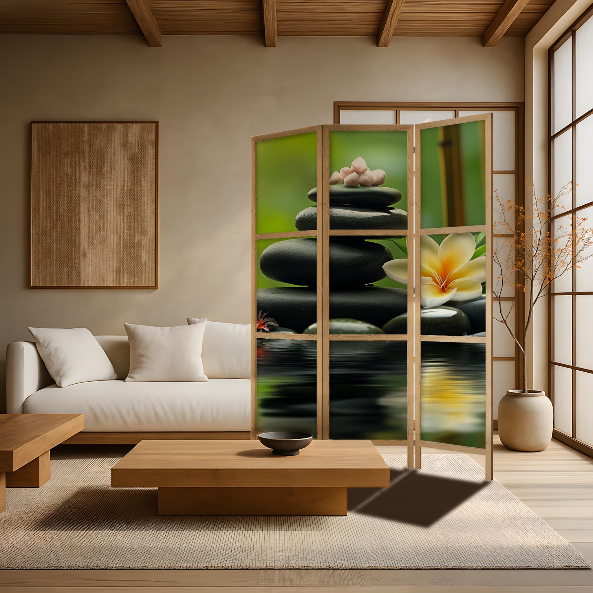 Framed Concept Paravent Raumteiler 135x172 Cm - 3-t Produktbild-Vorschau 10