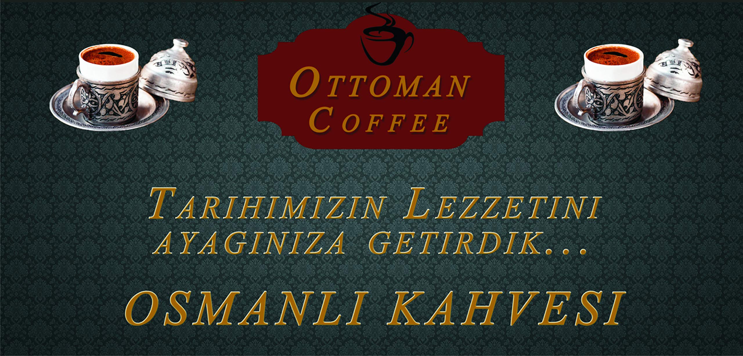 3 x 200 g Ottoman Coffee 8 w 1 - Osmanli Kahvesi - kawa po turecku - Osso aromatyczna kawa - 8 karisim aromatyka Osmanli Kahve