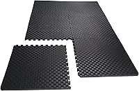 Vista 8 de BalanceFrom Puzzle Exercise Mat 1/2" Thick, EVA Interlocking Foam Floor Tiles for Home Gym, Mat for Home Workout Equipment, Floor Padding for Kids