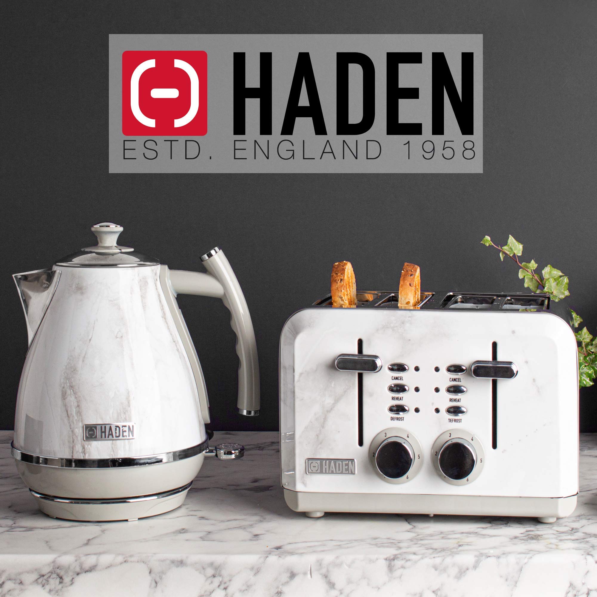 Haden Cotswold Kettle Traditional Style Stainless Steel Electric