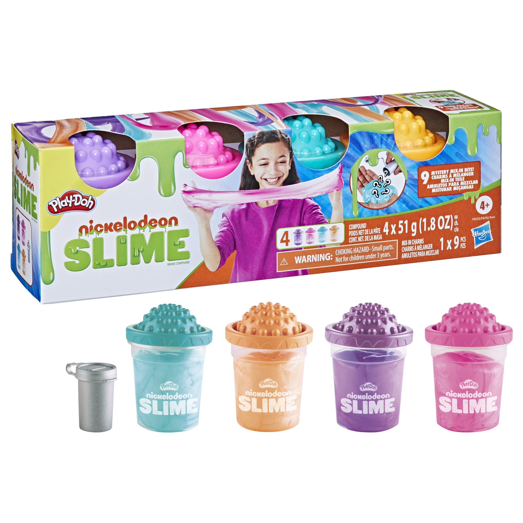 Play-DohNickelodeon Slime Kit 4 Cosmic Party colours