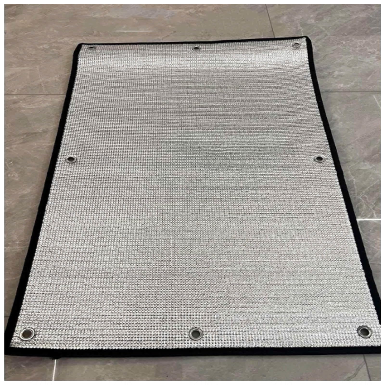 Doppio Pellicola Isolante in Alluminio,Pellicola per Finestre Riflettenti,Silver-110x220cm/43x87in