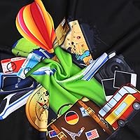 Vista 4 de Explore Land Funda para equipaje de viaje, protector de maleta, para equipaje de 18 a 32 pulgadas, Viaje (Travel)