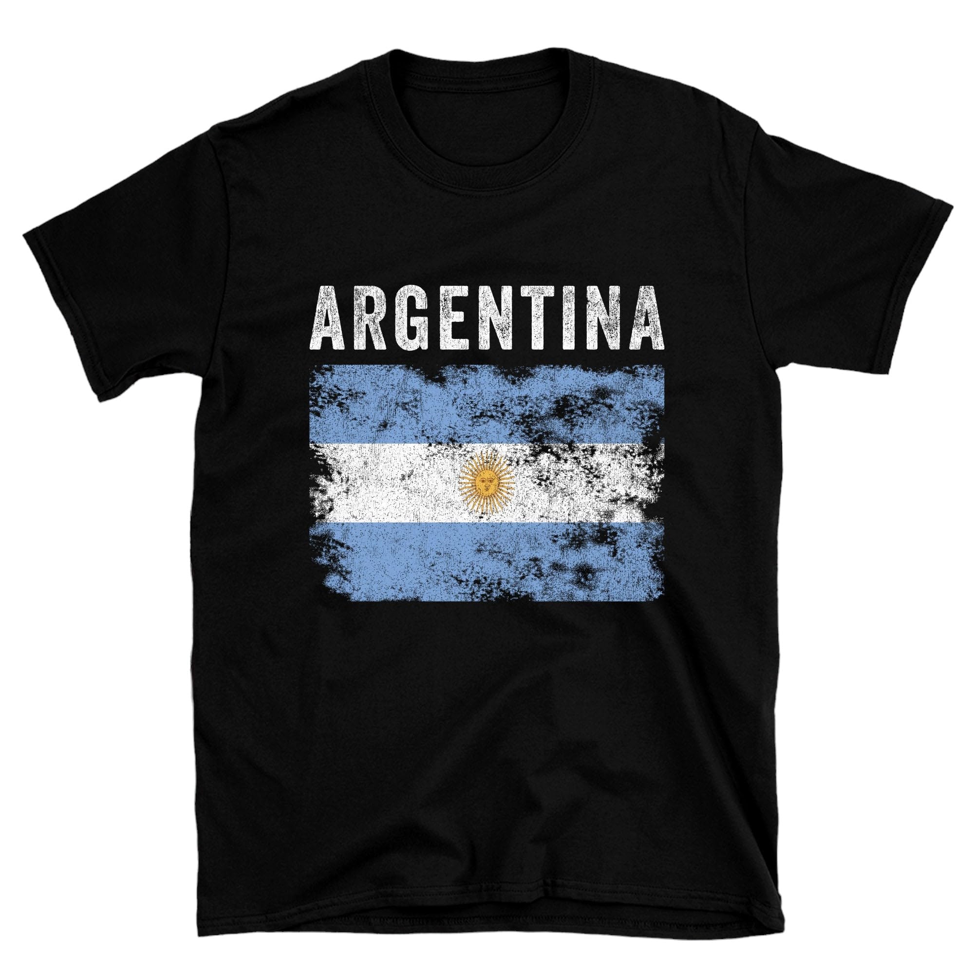 GenericArgentina Flag Vintage Argentinian Flag Shirt Tee T Shirt Tshirt T-Shirt