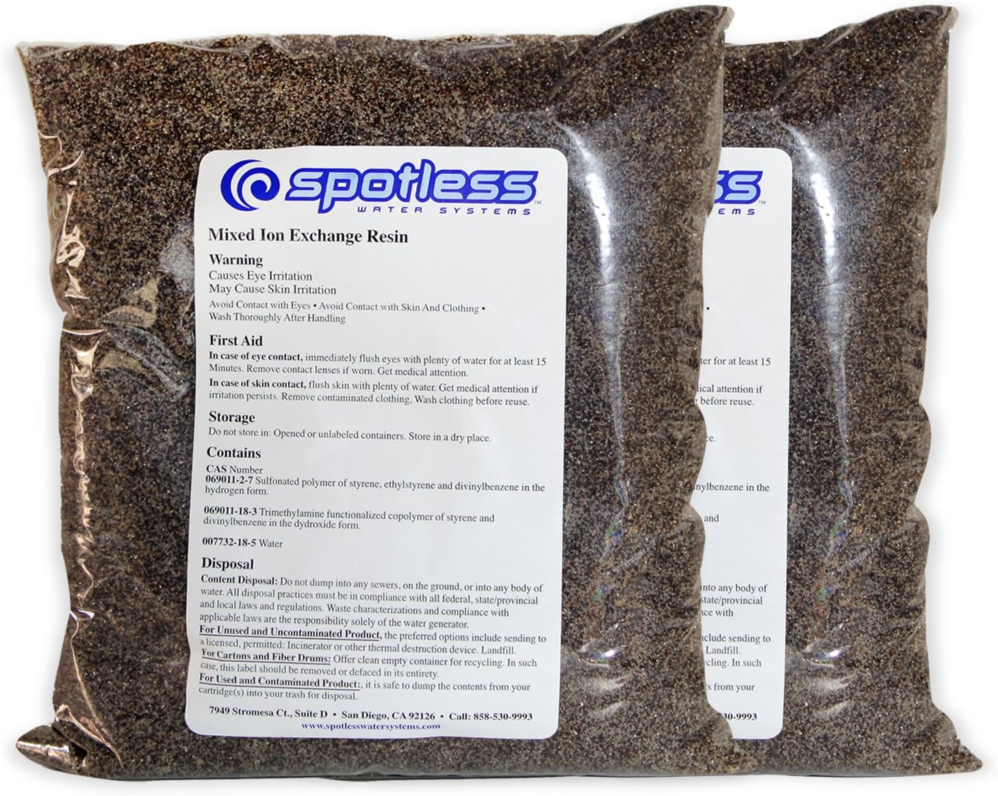 CR SpotlessR2-20 Refill Resin for DI-20 Systems, 1 Pack