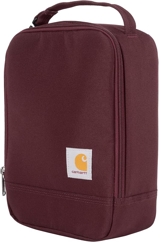 Carhartt Insulated Lunch Cooler For Men and Women, Fully Insulated Lunch Pale for Everyday Use, Port | For Men and Women, Fully Insulated Lunch Pale for Back to School and Everyday Use