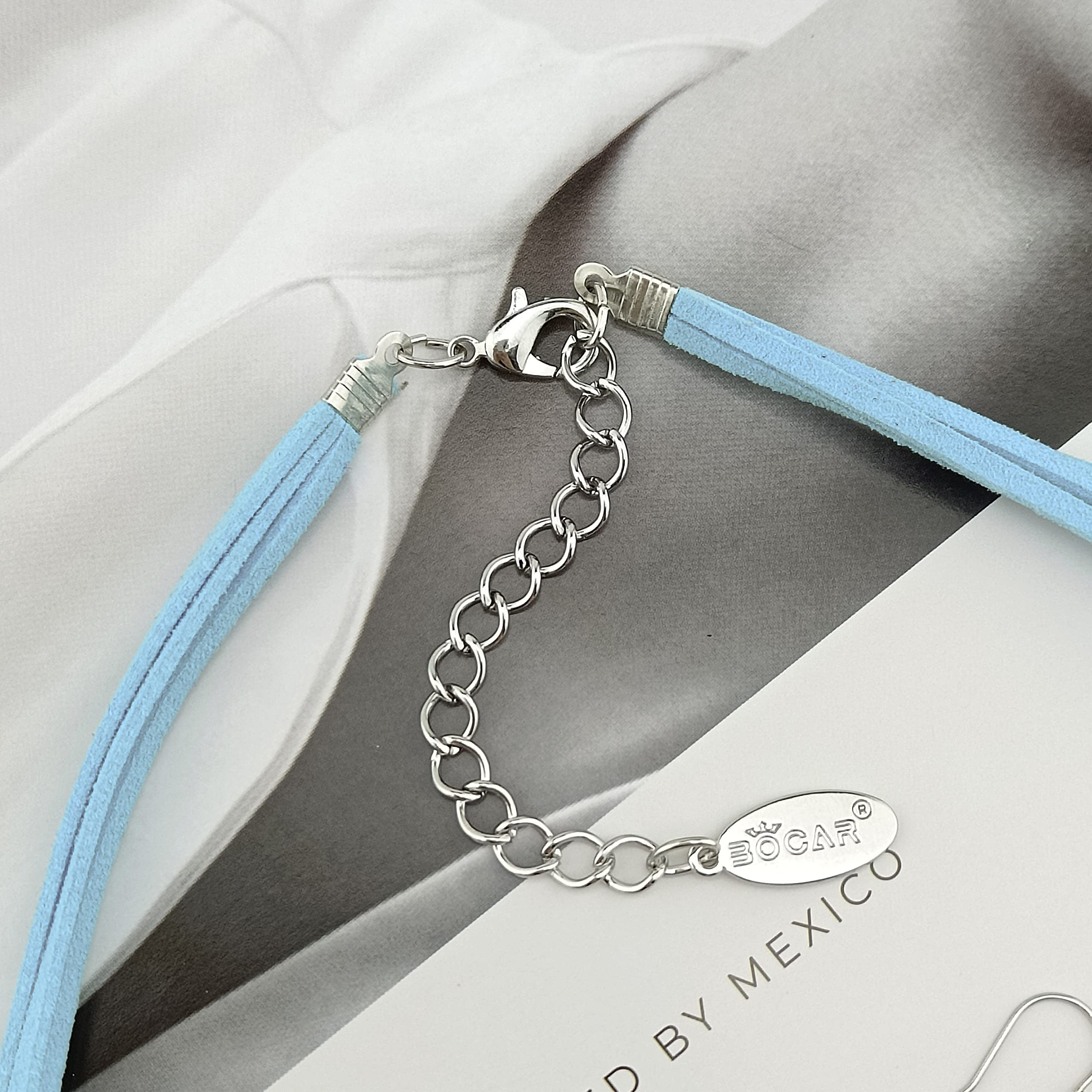 Bocar JEWELRY Collana a 2 strati con perline grosse alla moda, idea regalo da donna Standard, Nessuna pietra preziosa(NK-10619)