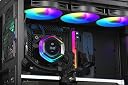 Cooler Master MasterLiquid ION 360 CPU Liquid Cooler - Black | Support All Intel & AMD CPU Socket | Gen X Dual Chamber Design | 360mm Close-Loop AIO | 2.1 Inch LCD Screen | Mobius 120P ARGB Fan gallery image