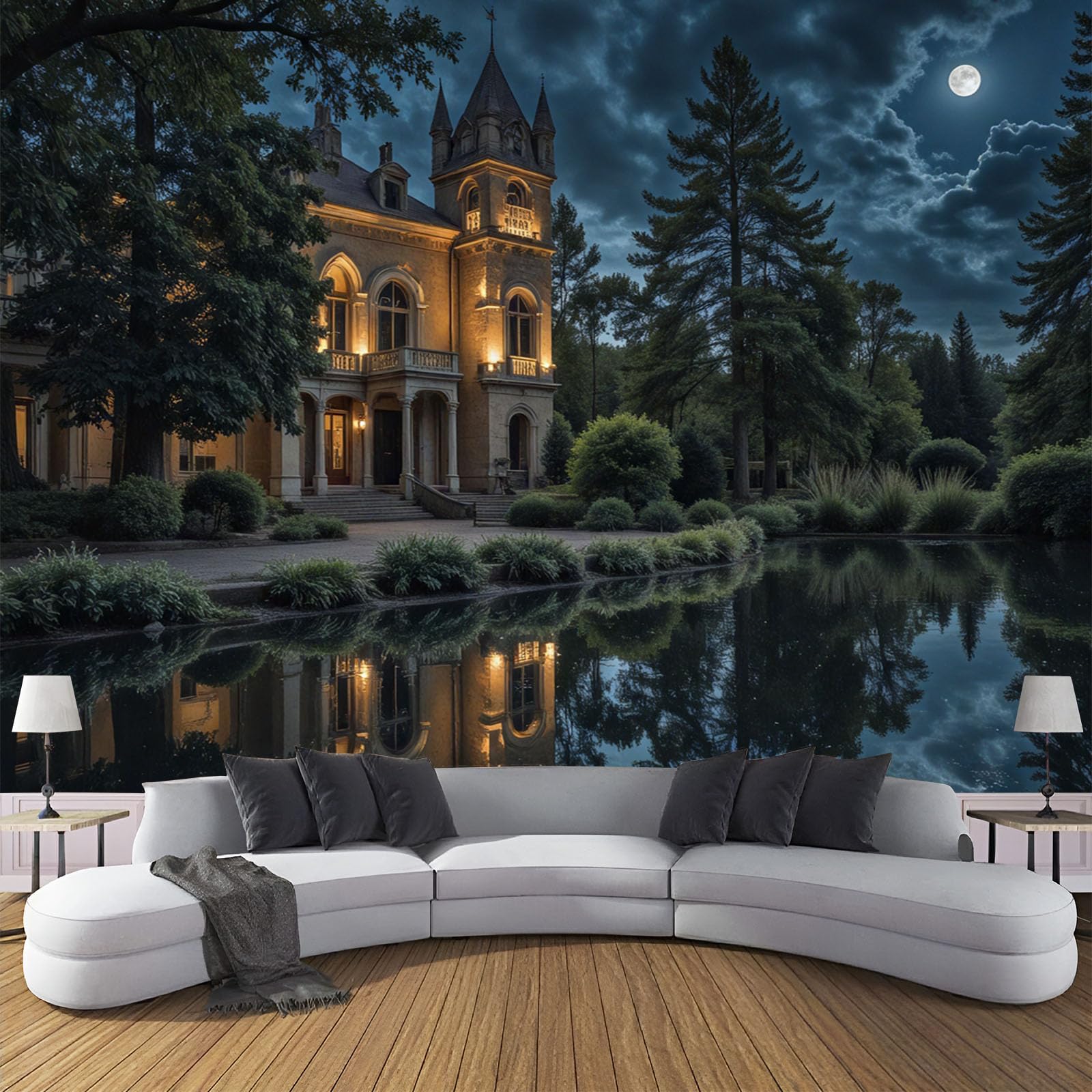 Impression Paysage Végétal Grand Poster Mural 400x280 pour Bureau et Salle