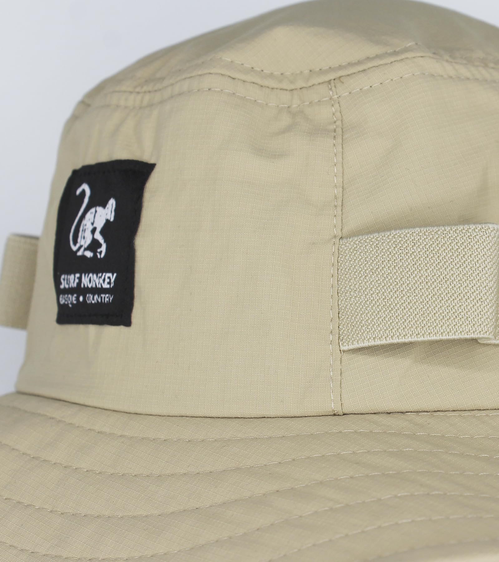 Sombrero Safari con Cuerda Extraible / Upf50 / Impermeable/Reciclado/Talla S/M y L/XL