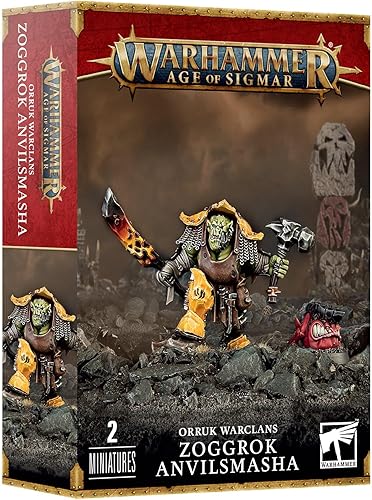 Warhammer - Edad de Sigmar - ORRUK WARCLANS ZOGGROK ANVILSMASHA