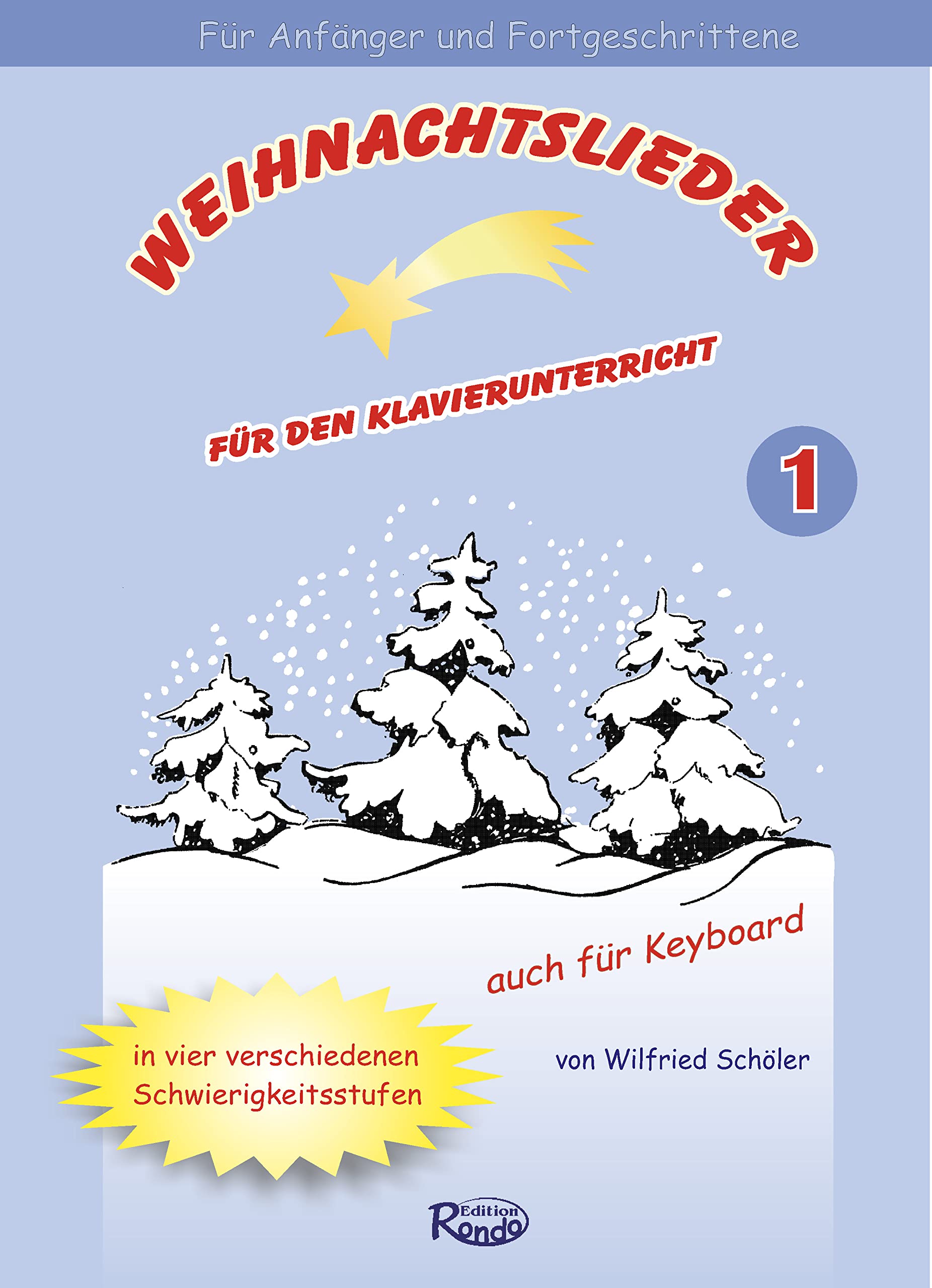 Weihnachtslieder für den Klavierunterricht