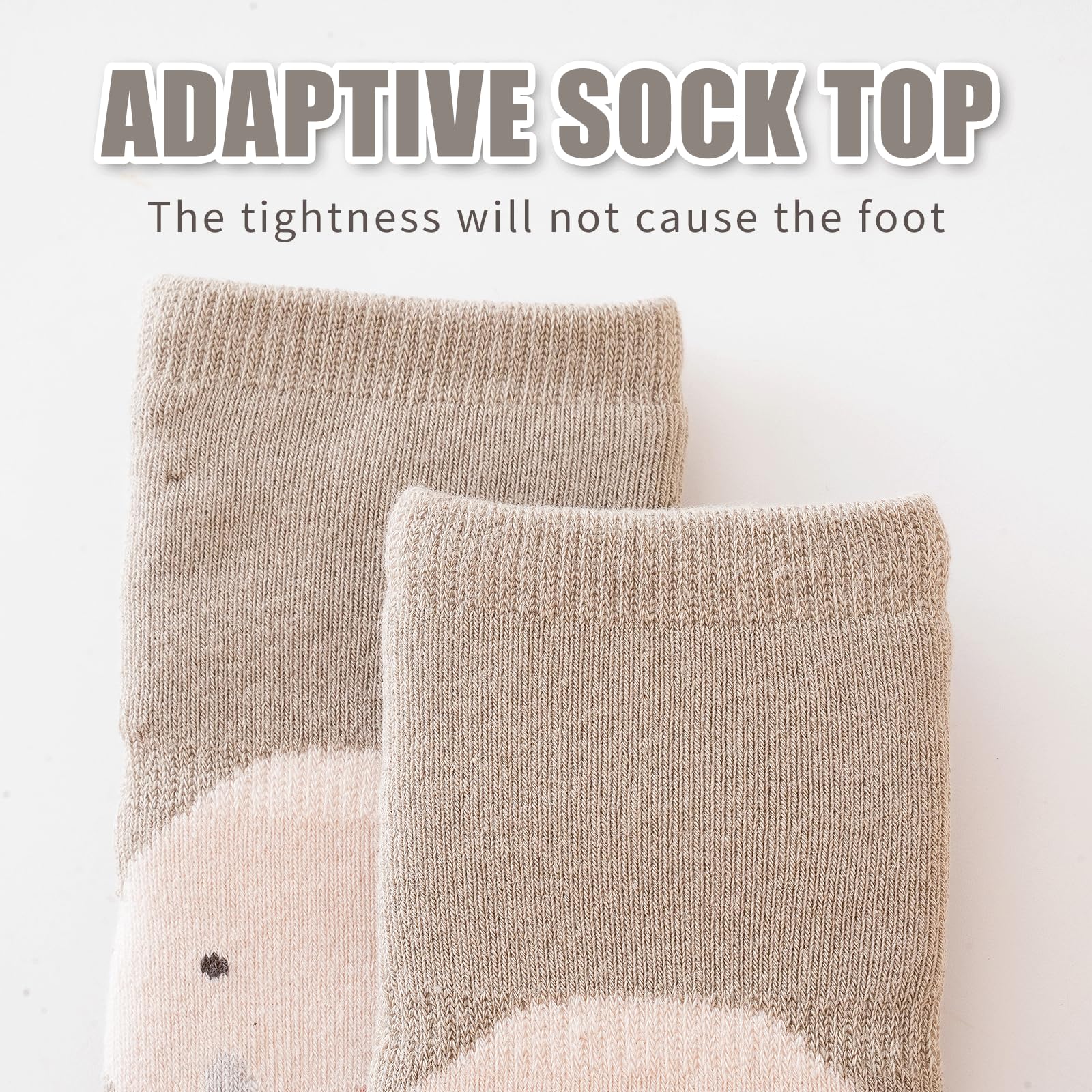 outfit spring Calzini Antiscivolo Bambino Bambina Calze Antiscivolo in Cotone Motivi Animali Neonata Bambini Calzini Invernali 0-12 Mesi 1-5 Anni Compleanno Regalo