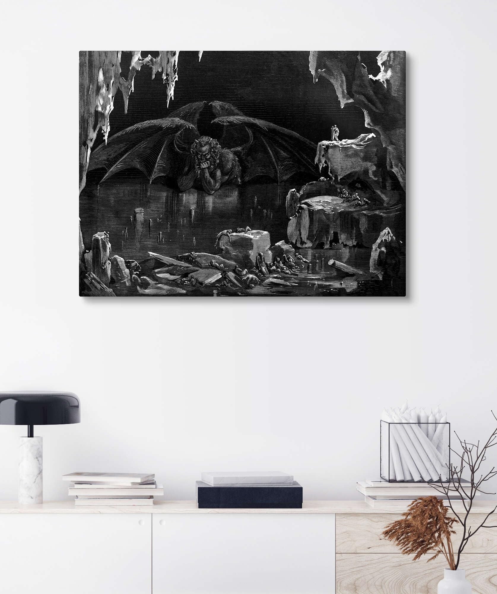 Dante's Inferno Obraz na płótnie