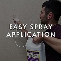 Vista 3 de Spray líquido para quitar papel tapiz romano, removedor de papel tapiz resistente al contratista y removedor de adhesivo, sin perfume, sin manchas