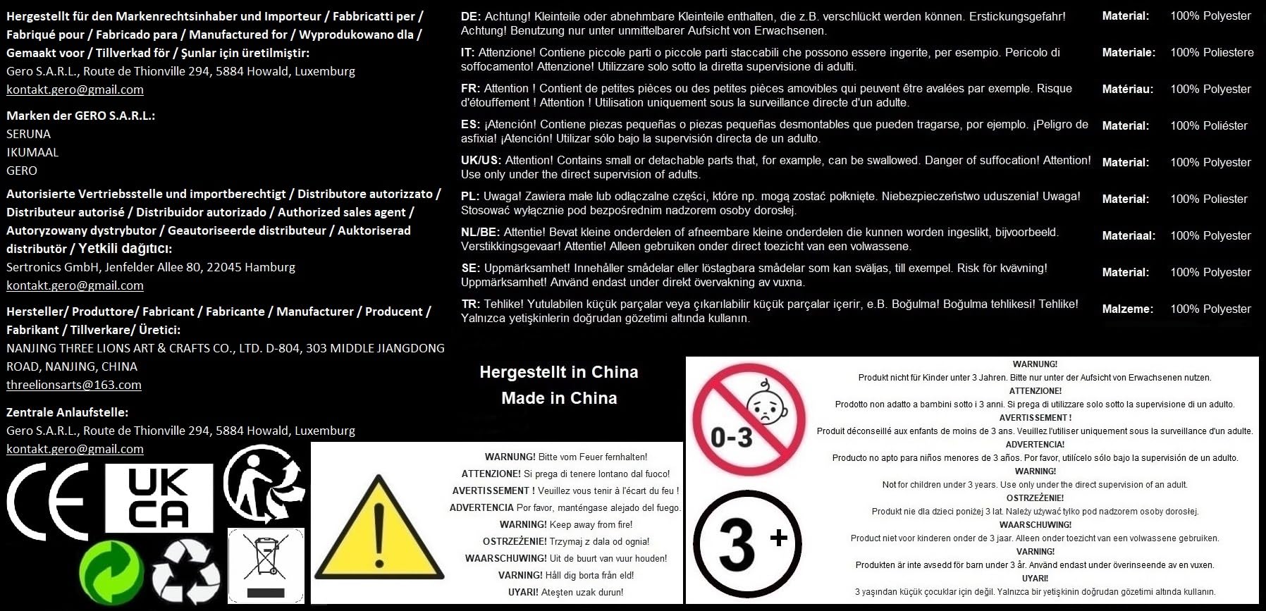 Ikumaal Carry Me Kostüm-e, Einheitsgröße (M-L), für Erwachsen-e Männer Frau-en, Tier-e Kostüm Fasching Karneval Fasnacht Faschingskostüm-e Karnevalskostüm-e