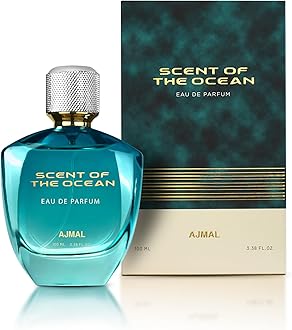 Scent of the Ocean Unisex Perfume | 100ml Eau De Parfum for Man & Woman | Perfume with Citrus, Aquatic & Floral Notes | Woody Fragrance with Musky Base | Versatile Office/Work Unisex Cologne