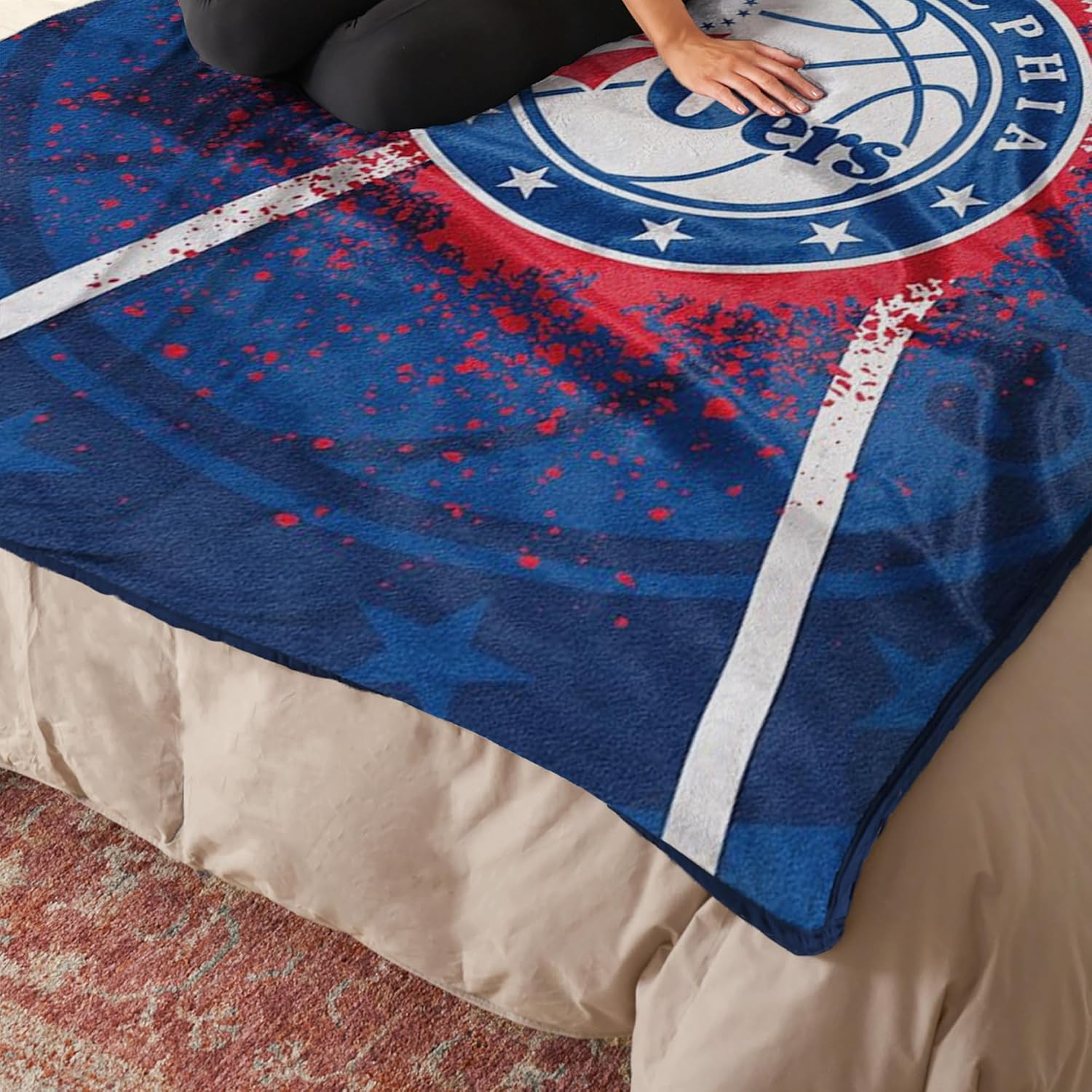 Northwest NBA Unisex-Adult Raschel Throw Blanket