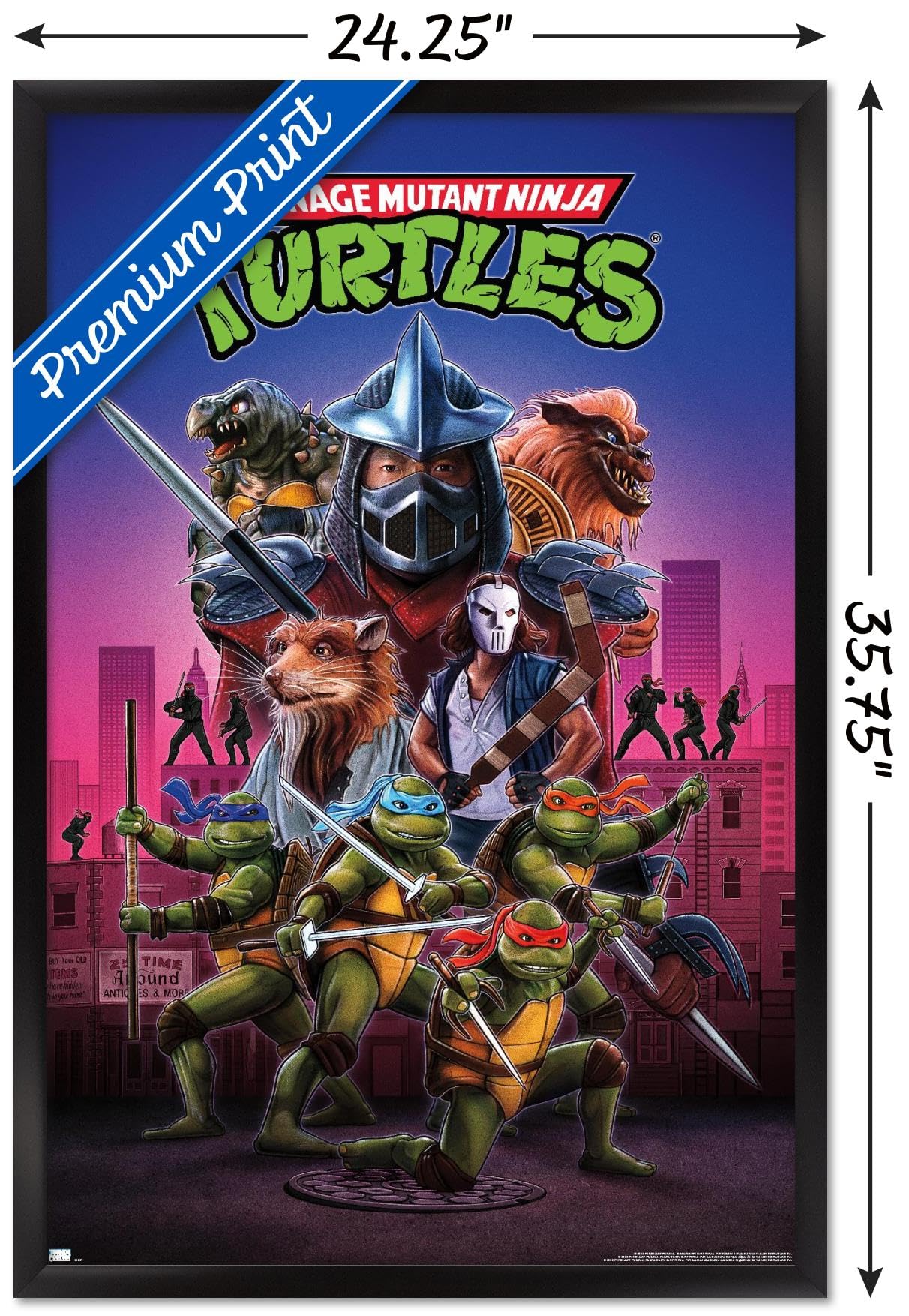 Teenage Mutant Ninja Turtles (1990) - One Sheet Wall Poster