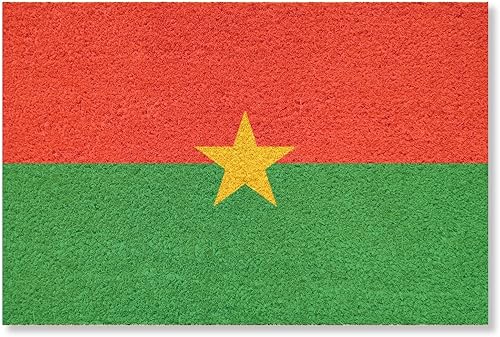 Vista 21 de Tapete de bienvenida con bandera de Brasil, tapete patriótico de bandera nacional, tapete de fibra de coco rústica, tapete de entrada antideslizante