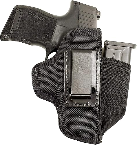 DeSantis Pro Stealth, funda para pistola dentro de la cintura, nailon balístico acolchado, funda de transporte oculta hecha a mano, se adapta a SIG