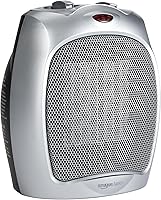 Amazon Basics Ceramic Space Heater, Portable Indoor Heating Solution, With Overheat and Tip-Over Protection, Thermostat,...
