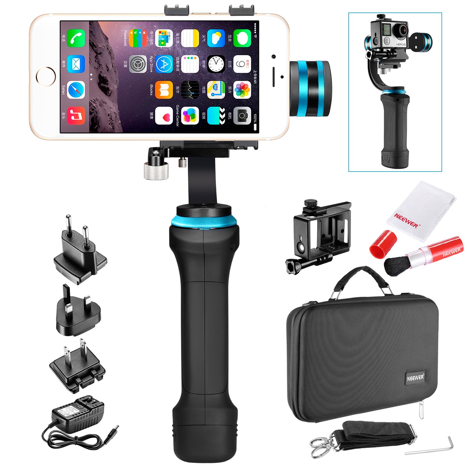 Neewer NWHG-01 Gimbal Stabilizer Kit in Carrying Case