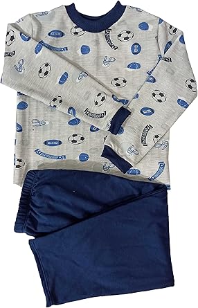 Pijama inverno infantil menino manga longa moletinho flanelado 6 a 12 anos  | Amazon.com.br