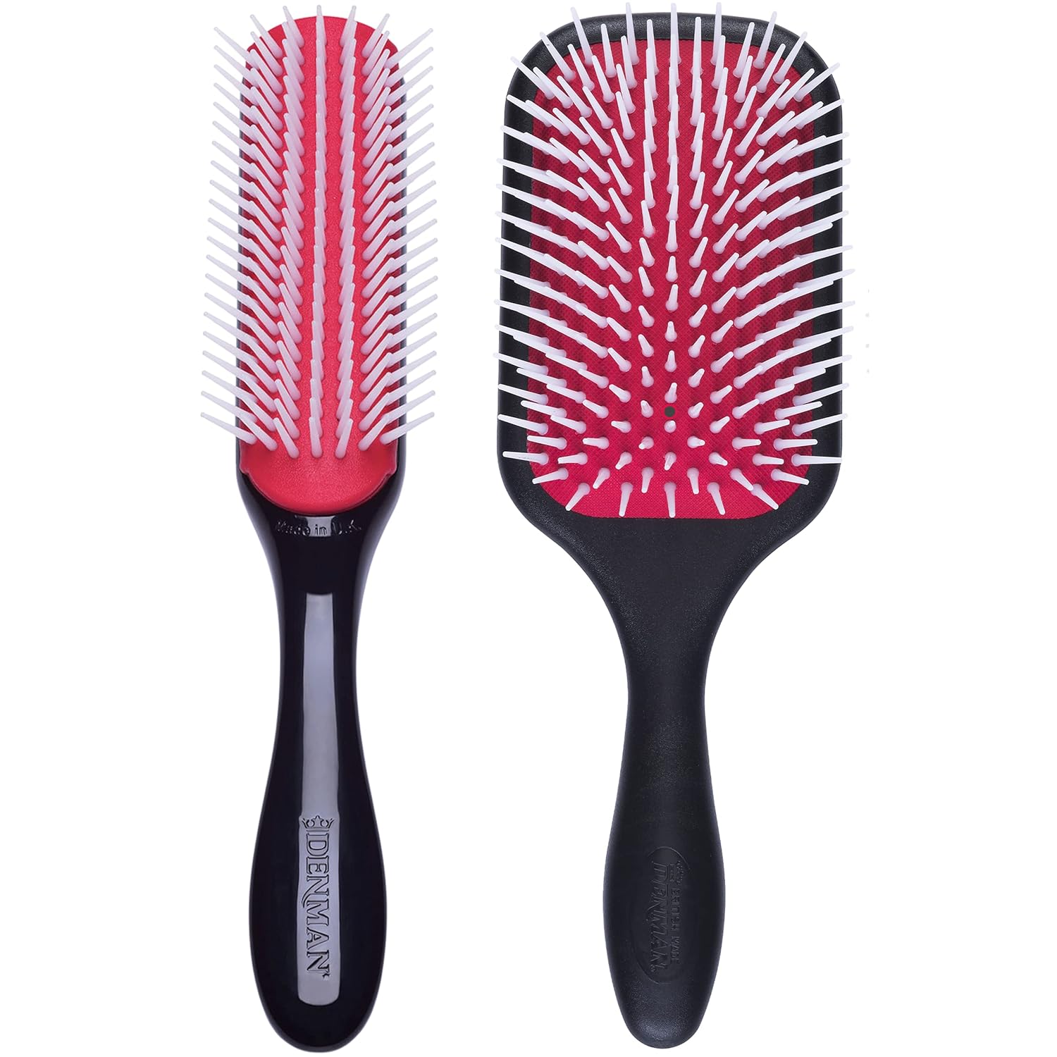 Denman 7 Row Styling Brush (D3) & Denman Detangler (P038