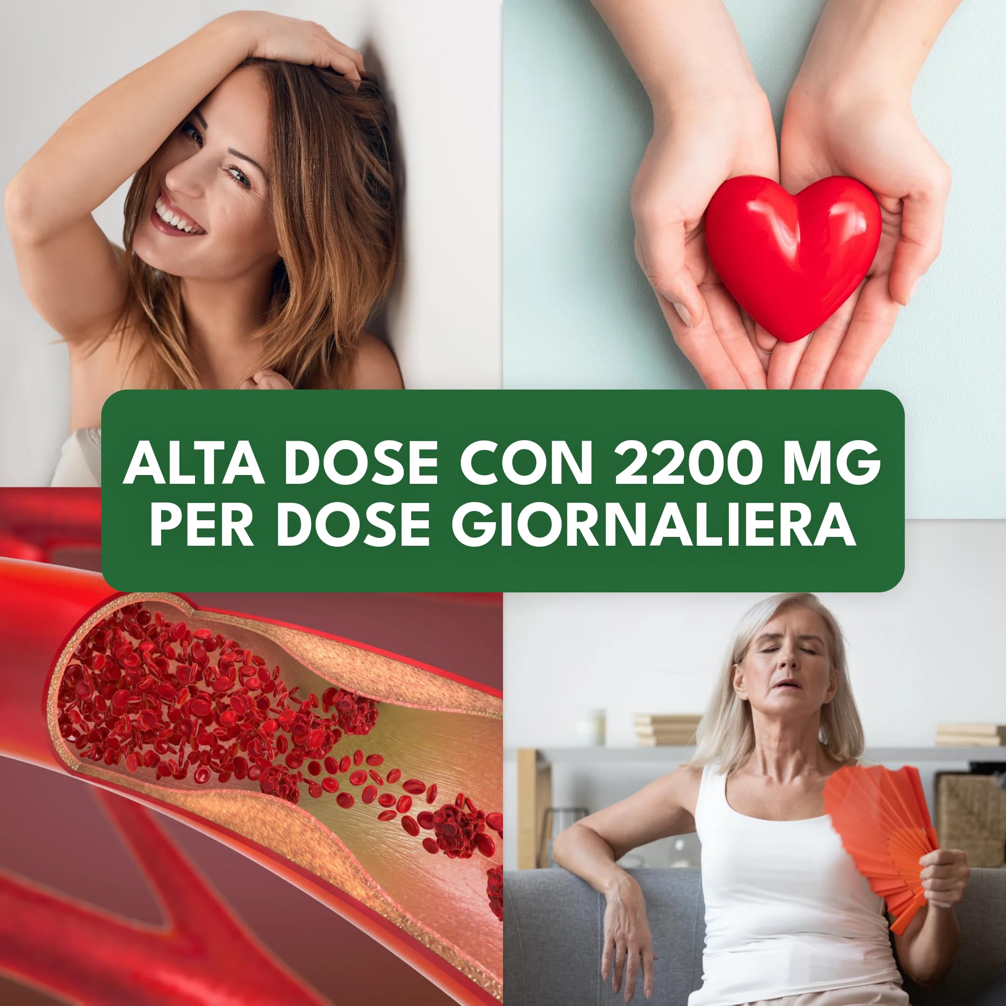 Capsule di melograno - IMPORTANTE: Estratto 50:1 (=110.000 mg) per dose giornaliera con il 40% di acido ellagico - Produzione tedesca - 2 mesi di fornitura - Green Naturals®