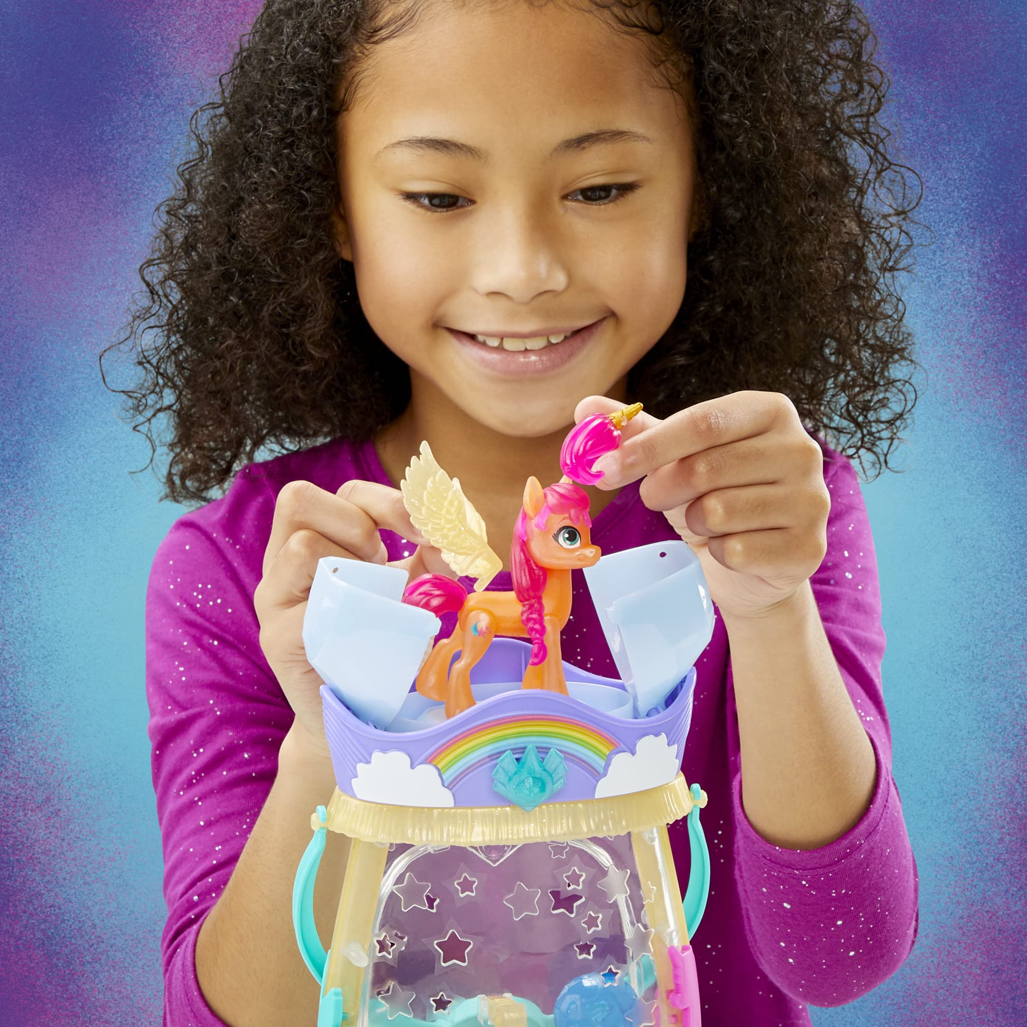 Mlp Light Up Rings Buy My Little Pony: A New Generation Movie Sparkle Reveal Lantern Sunny ...