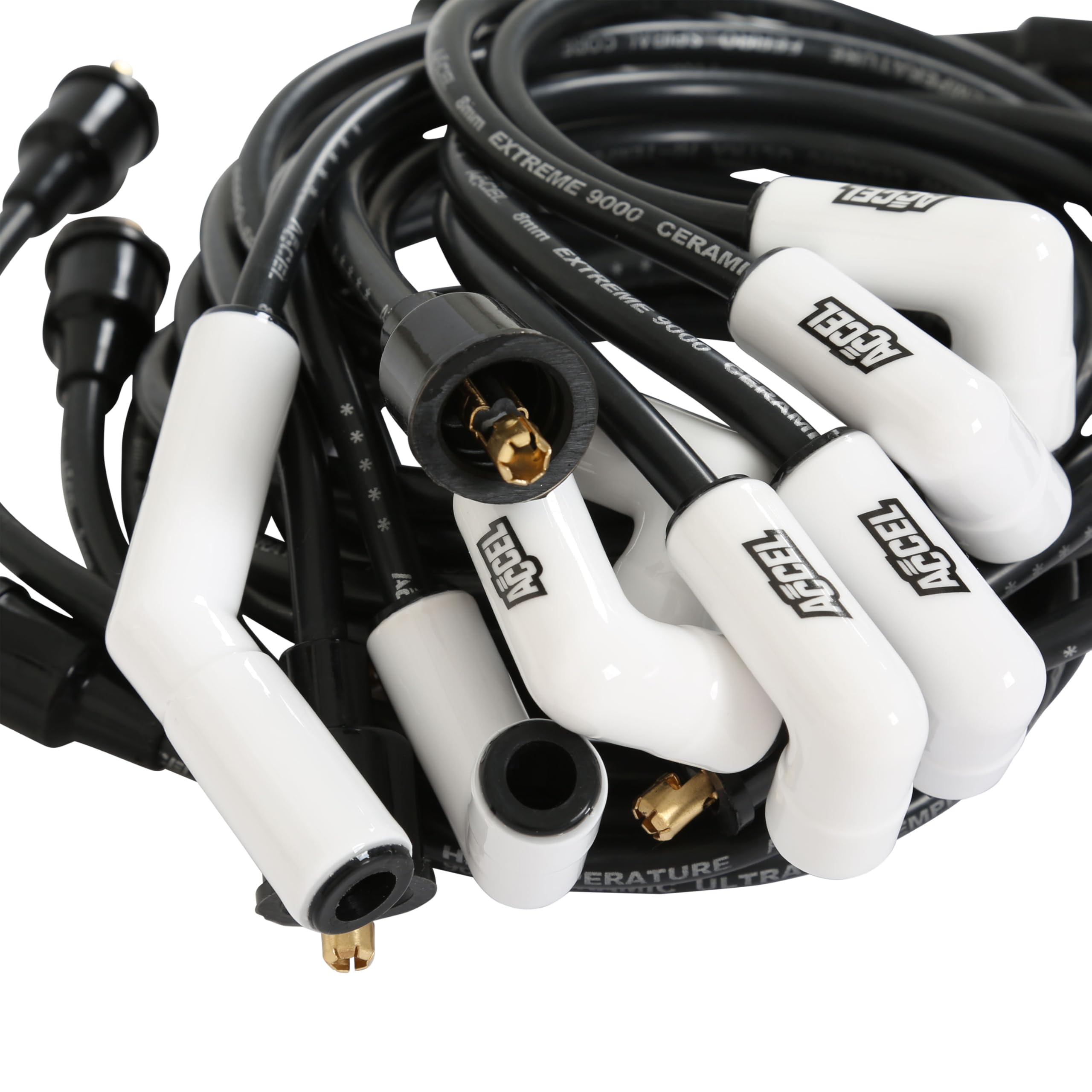 Amazon.com: ACCEL 9045C Extreme 9000 Spark Plug Wire Set : Automotive