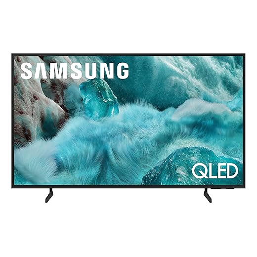 Samsung 65-Inch Class QLED Q7F Series Samsung Vision AI Smart TV (2025 Model, 65Q7F) Quantum HDR, Object Tracking Sound Lite, Q4 AI Gen1 Processor, 4K upscaling, Gaming Hub, Alexa Built-in