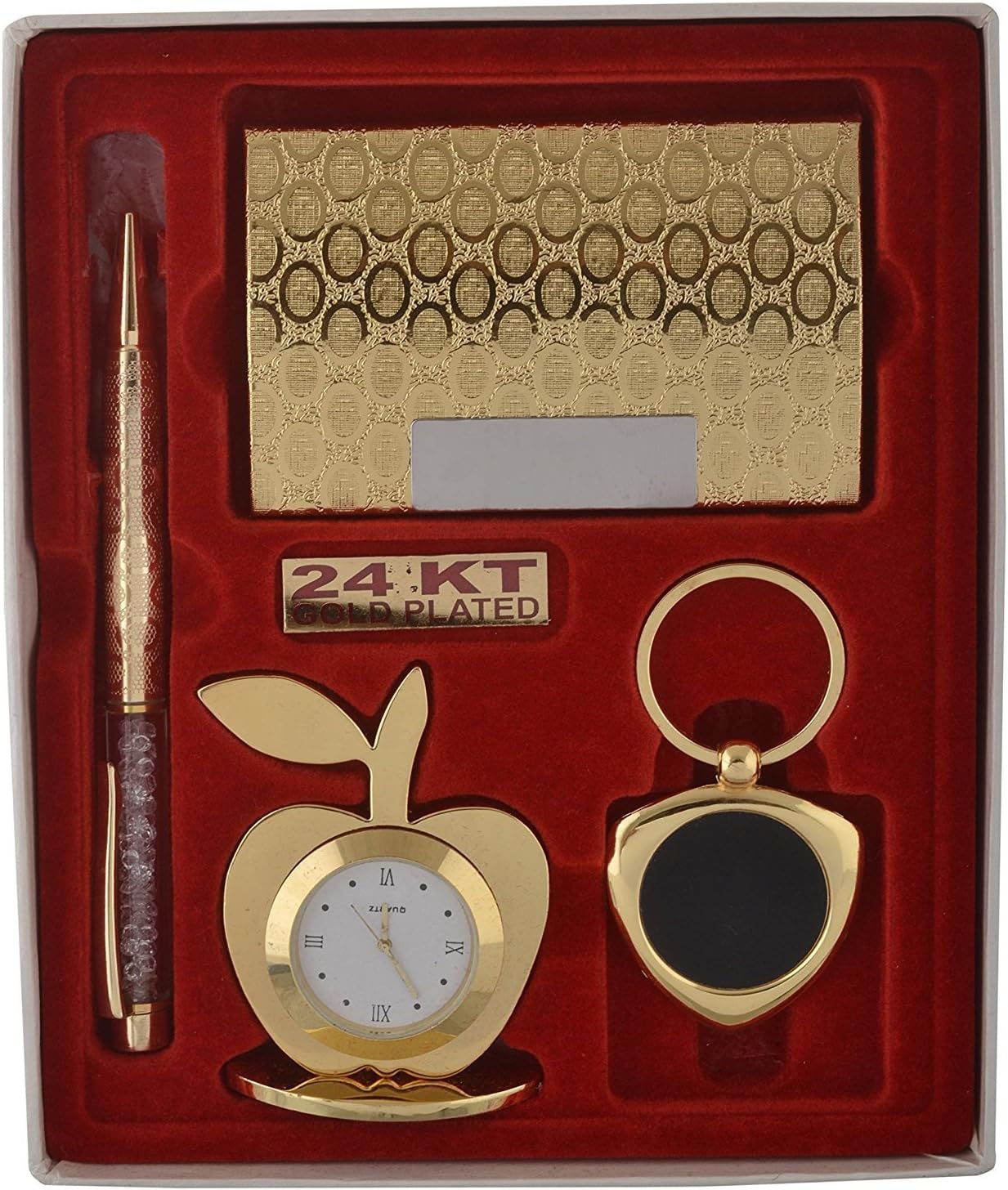 INTERNATIONAL GIFT® Pen, Card Holder, Watch with Keyring with Beautiful Box Packing