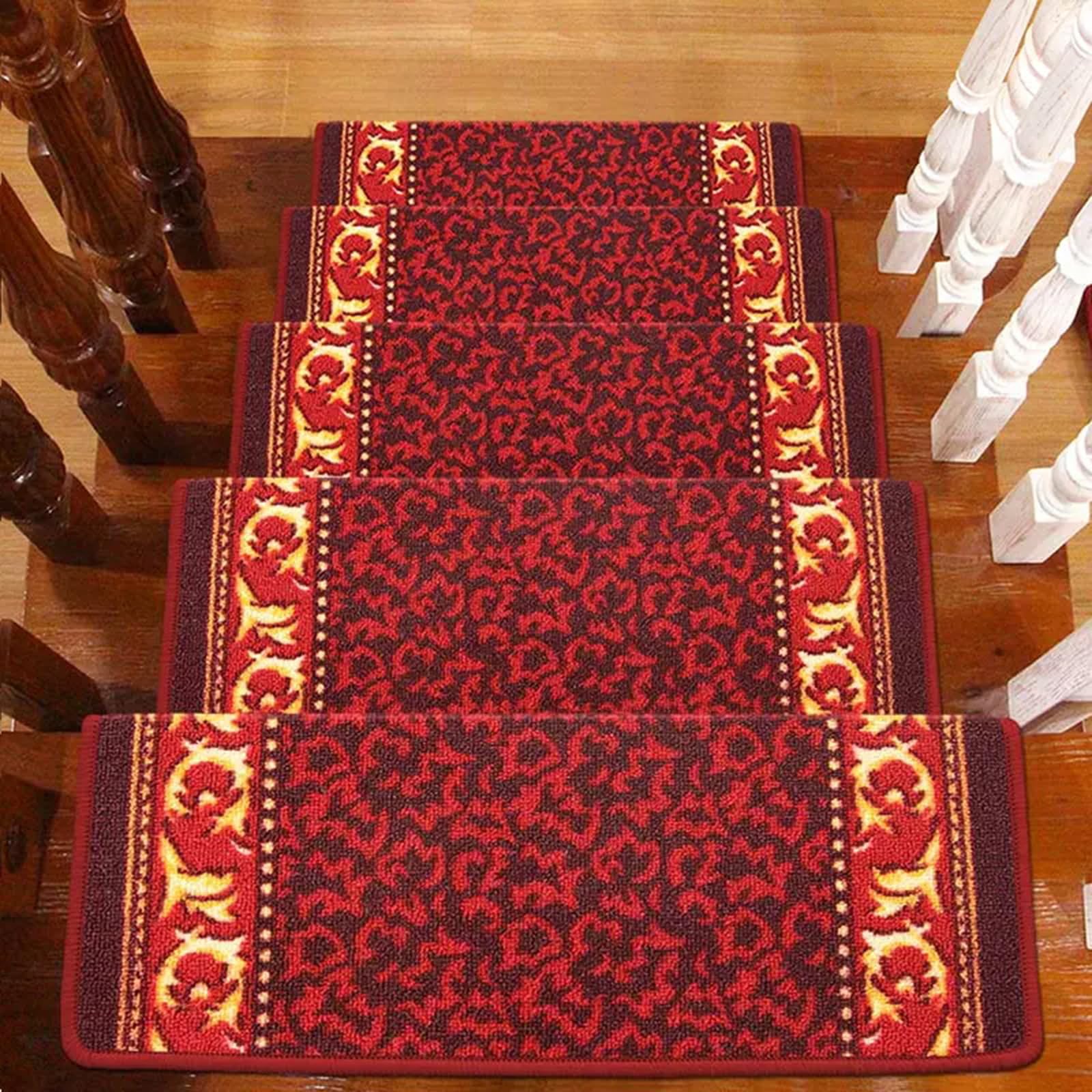 Alfombra antideslizante para escalones de madera con máxima adherencia y protección anticaídas
