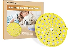 MoSalogic Refill Flea Light Traps, 5-Pack