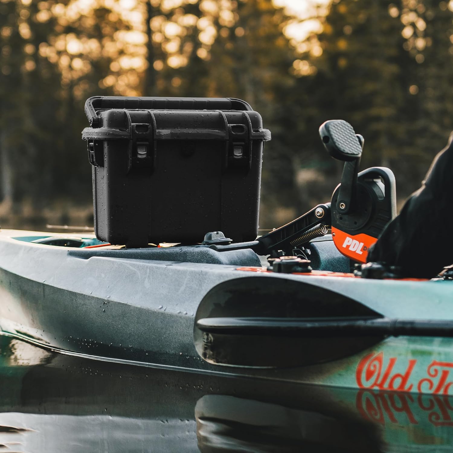 NANUK Trail 15 – 15.9L (4.2-Gallon) Waterproof Storage Box – Cargo Case with Modular Dividers for Camping, Fishing & Outdoor Storage - Dustproof and Impact Resistant (12.9” x 9.7” x 10.3”) – Black