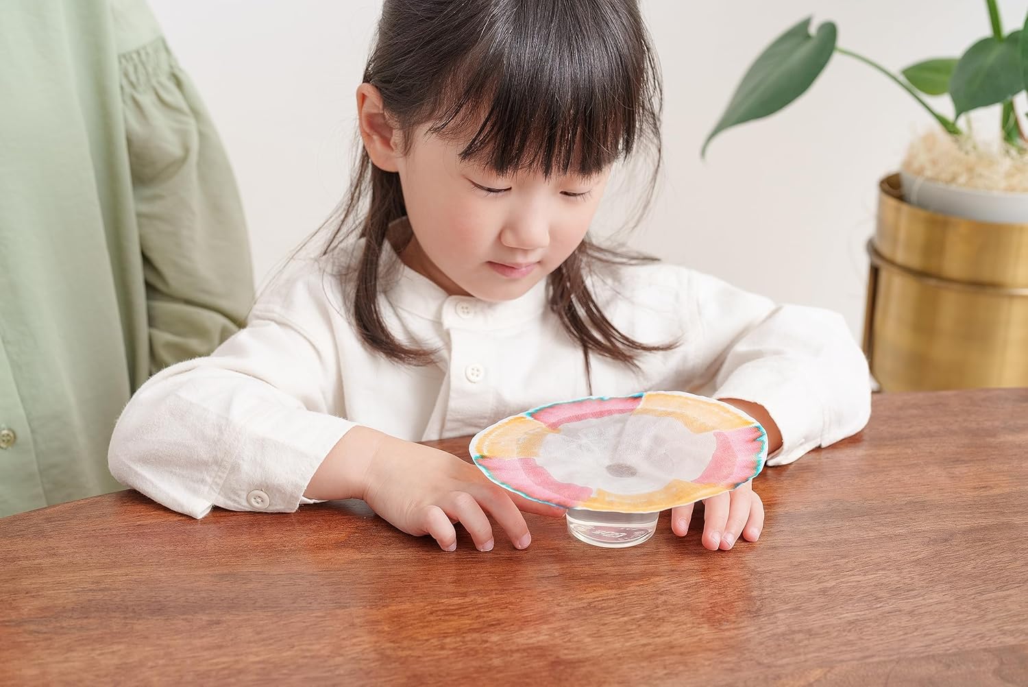 Watanabe Kyoku Seisakusho 70002 Craft Kit, STEAM Teaching Tool, Gradient Flower