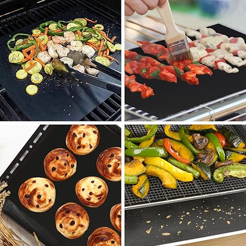 Miniatura 2 de WMKGG 4 PCS Forros para Freidora de Aire para Horno Tostador de Freidora de Aire Ninja Flip Up, Antiadherentes Reutilizables, Accesorios para
