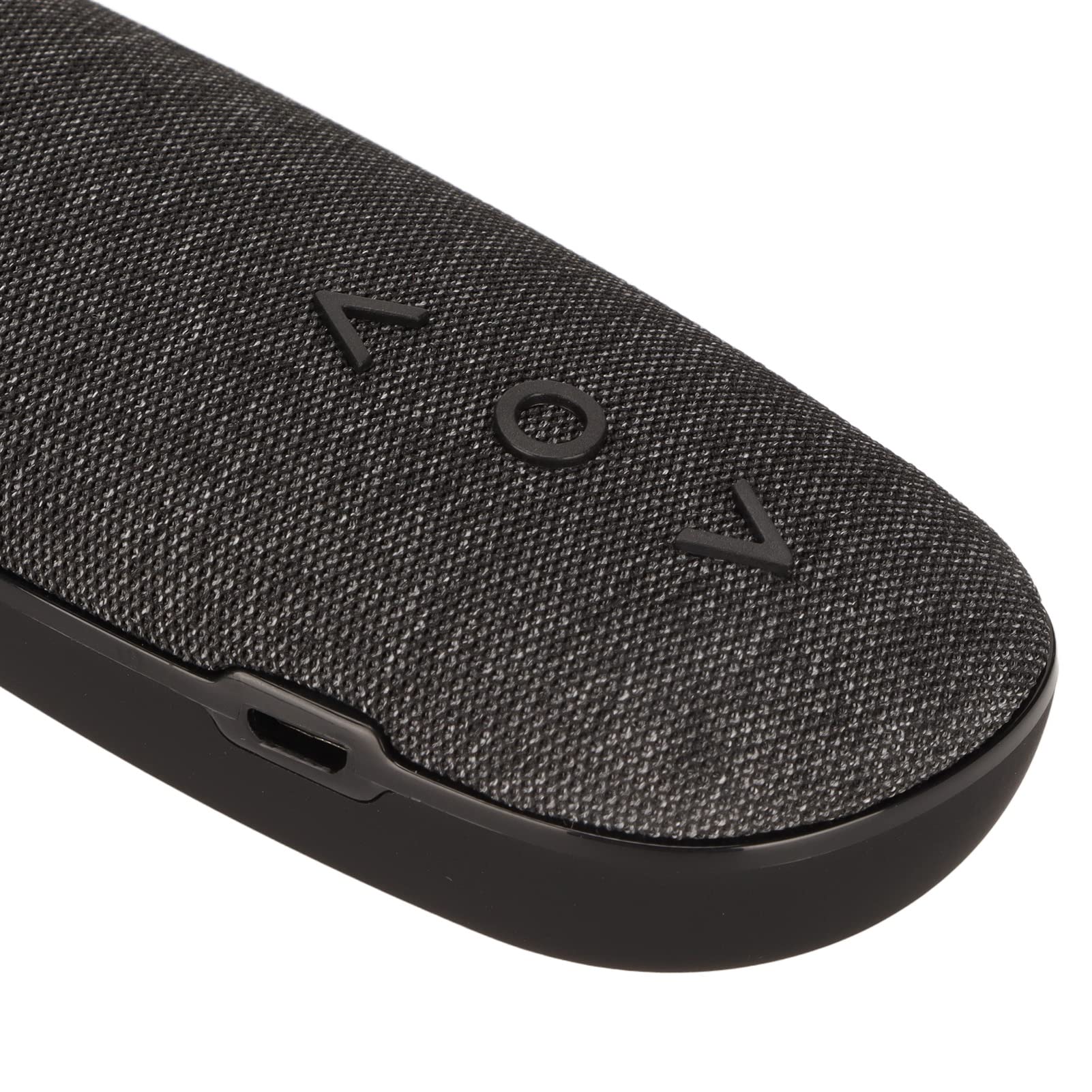 Altoparlante Wireless con Archetto da Collo, Altoparlante Stereo Indossabile a Mani Libere per Viaggi Sportivi, Portatile da Corsa, (BLACK)