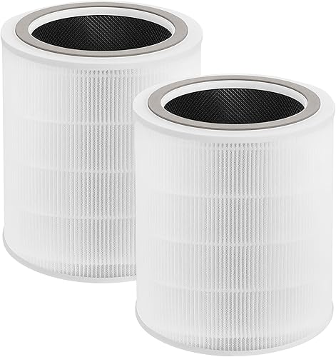 Filtro de repuesto Core 400s para Levoit compatible con Levoit Core 400s Smart Wifi Air Puri-Fier, Core400s-Rf, filtro de alta eficiencia y carbón