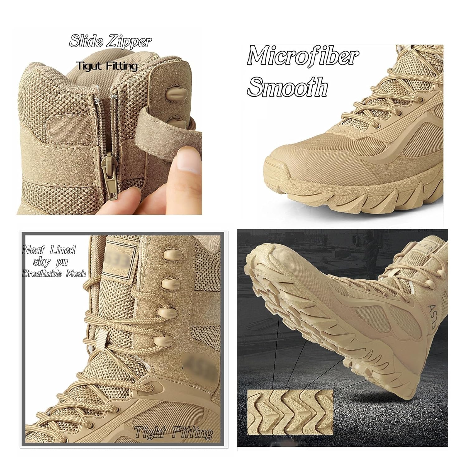 Botas Táticas Militares De Trabalho Dos Homens, Botas Militares Leves E Antiderrapantes Em Pele Com Fecho Lateral Alto Para Homem, Amarre Botas De Trabalho Confortáveis… em promoção! Veja a oferta e mais achadinhos de Botas & Coturnos Masculinos 3 Hoje é o melhor dia para comprar Botas Táticas Militares De Trabalho Dos Homens, Botas Militares Leves E Antiderrapantes Em Pele Com Fecho Lateral Alto Para Homem, Amarre Botas De Trabalho Confortáveis… com aquele preço maroto! Promoção! Aproveite a oferta! 3