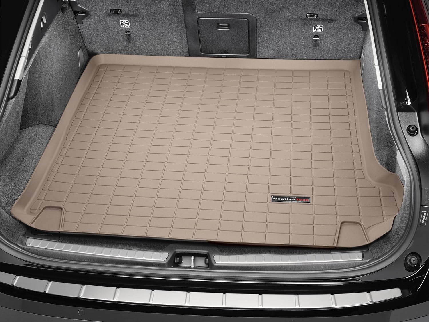 WeatherTech Cargo Trunk Liner for Volvo V90, V90 Cross Country Behind 2nd Row (41969), Tan