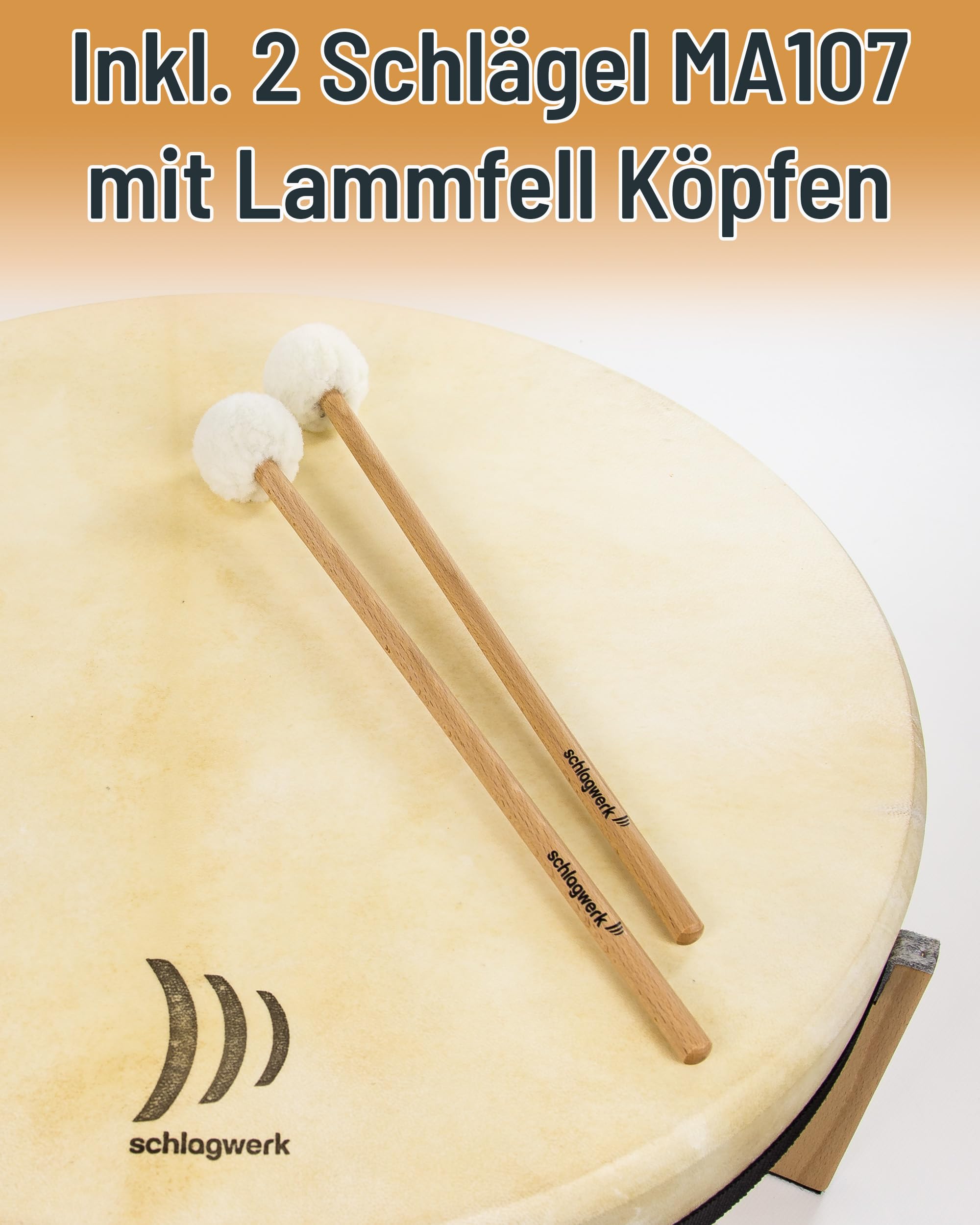 Schlagwerk RTF60 60 cm Frame Drum - Image 5