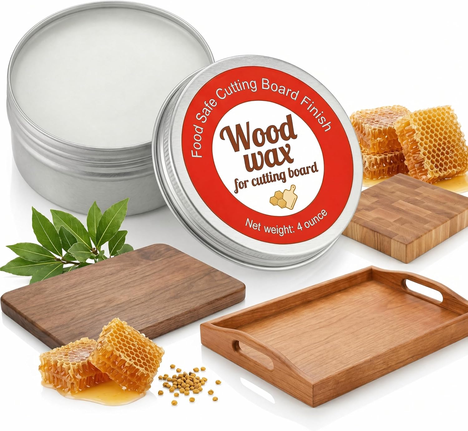 Cutting Board Wax Wood Butter Mineral Oil Beeswax | Butcher Block Conditioner, Cutting Board Oil, Wood Wax