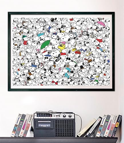 Miniatura 7 de Clementoni - 39804 - Impossible Puzzle Peanuts - Rompecabezas de 1000 piezas, rompecabezas para adultos, rompecabezas de cómic, difícil - Hecho en