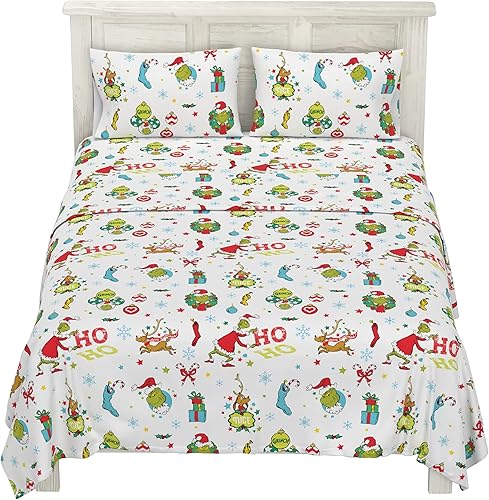 Vista 117 de Franco National Lampoon's - Juego de sábanas de franela 100% algodón súper suave, tamaño King, (producto oficial)