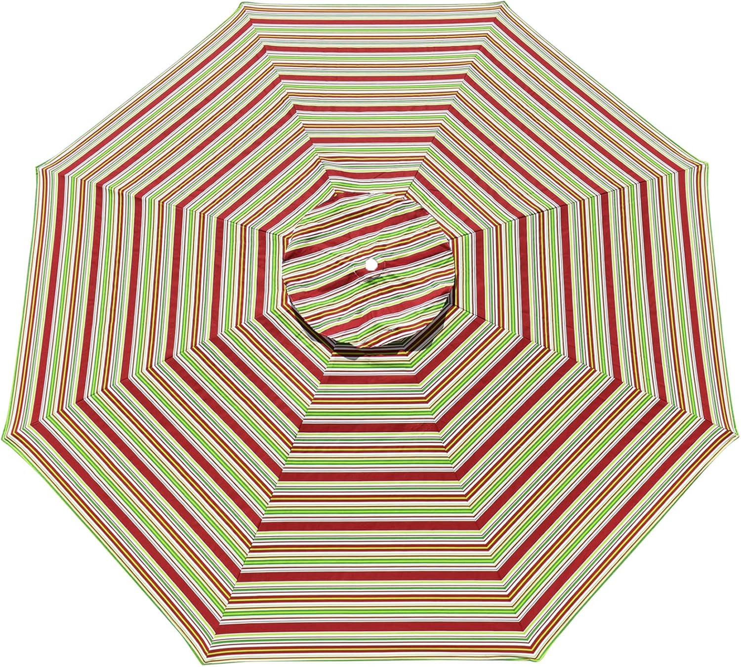 Strong Camel Patio Umbrella Replacement Canopy Cover for 9ft 8 Ribs Umbrella Market Table Top Sunshade Cover Outdoor (Canopy Only)