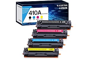 410A Toner Cartridges - Compatible with HP 410X LaserJet Pro M477 Printers