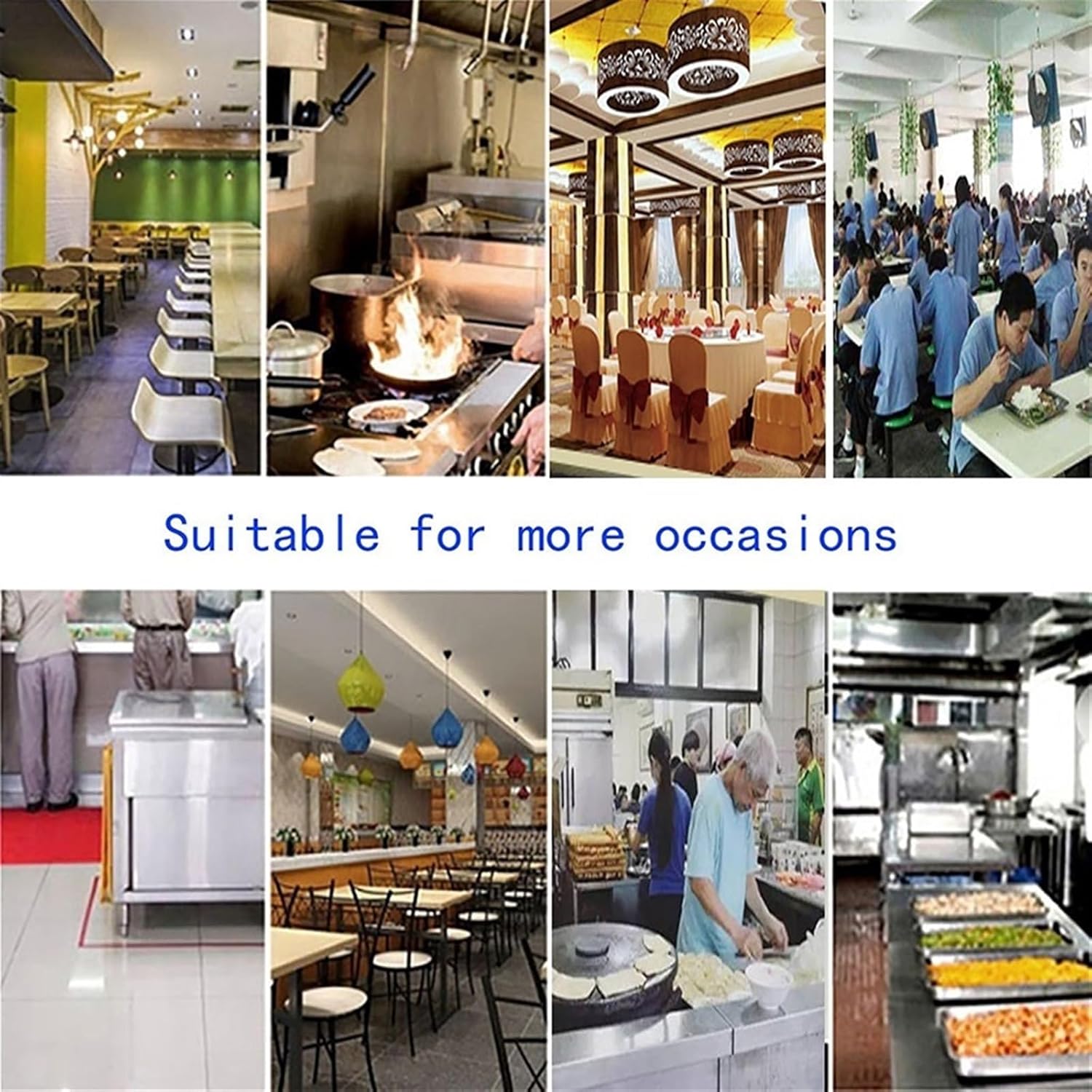 Rice Cooker, Commercial Large-capacity Rice Cooker, (8-30L), for Canteen/hotel/school, for 8-60 People(19L-2800W)